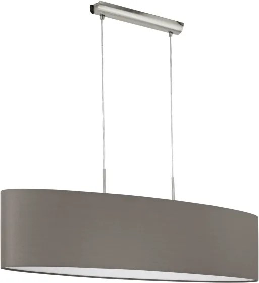 Lustră pe cablu Eglo 31587 PASTERI 2xE27/60W/230V