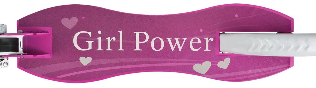 Jusky Trotineta pentru copii Girl Power - roz