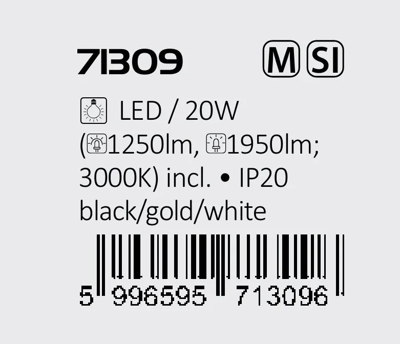 Plafoniera LED design modern Thric