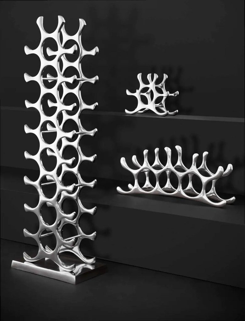 Suport design LUX pentru 6 sticle de vin Alboran S