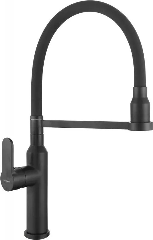 Mexen Edna baterie de bucătărie, neagră - 672900-70