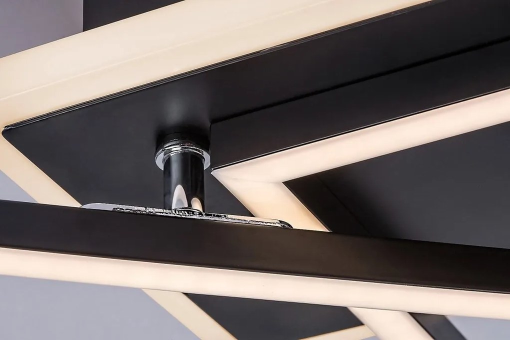 Plafoniera LED moderna Athelstan negru