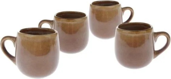 Căni maro 4 buc. pentru espresso din ceramică 100 ml – Dakls