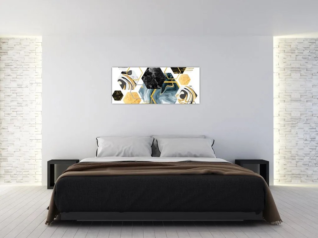 Tablou - Poligon (120x50 cm)