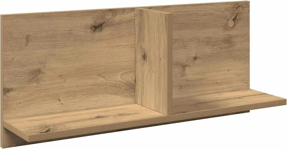 vidaXL Dulap de perete stejar artizanal, 70x16,5x30 cm, lemn prelucrat