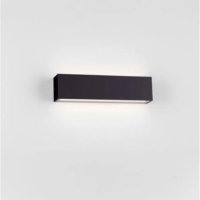 Aplica perete exterior LED IP65 ALLURE negru