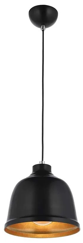 Pendul Steel metal 2107, 22x100 cm, 1xe27, 60 w, negru/bronz