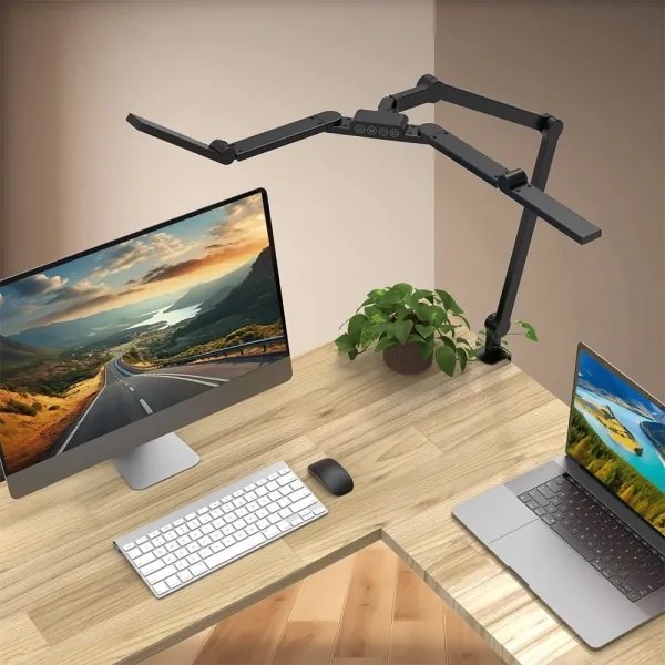 Lampă LED flexibilă dimabilă de masă Brilagi VARIO LED/12W/230V 3000-6500K negru