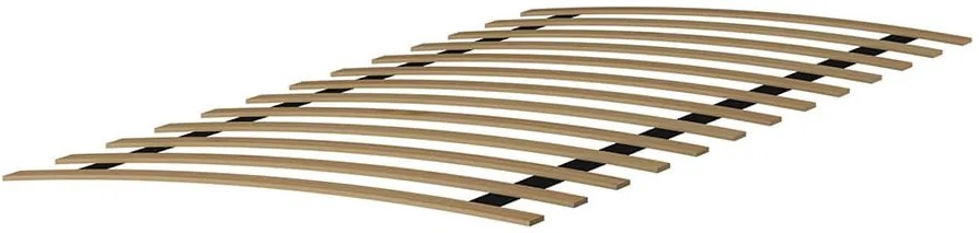 Pat ecologic din lemn Emilia 100x200 PIN cu somieră