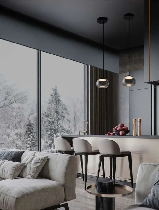 Pendul LED design modern decorativ BIOS