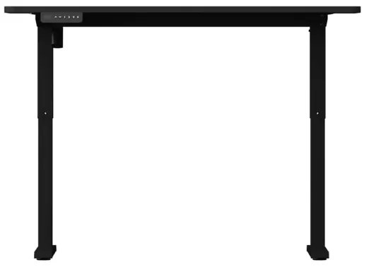 Birou cu înălțime reglabilă LEVANO 140x60 cm negru