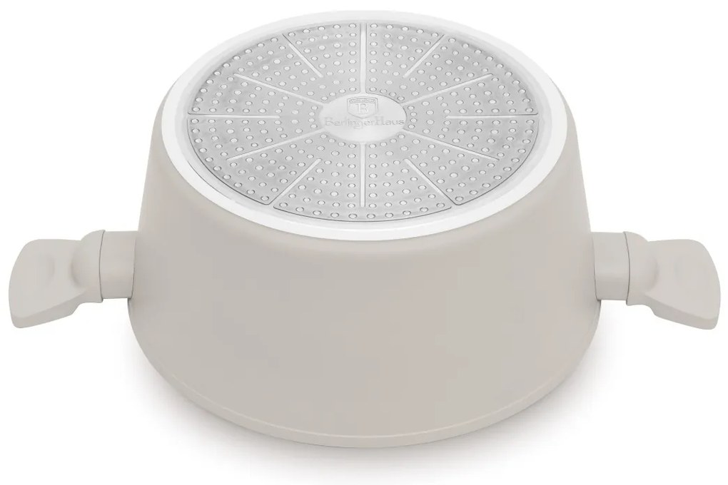 BerlingerHaus Cratiță cu suprafață din titan și capac Sahara 28 cm, 28 cm