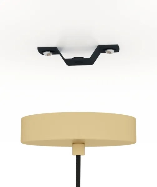 Lustră pe cablu Eglo 390206 COROJAL 1xE27/40W/230V auriu/maro