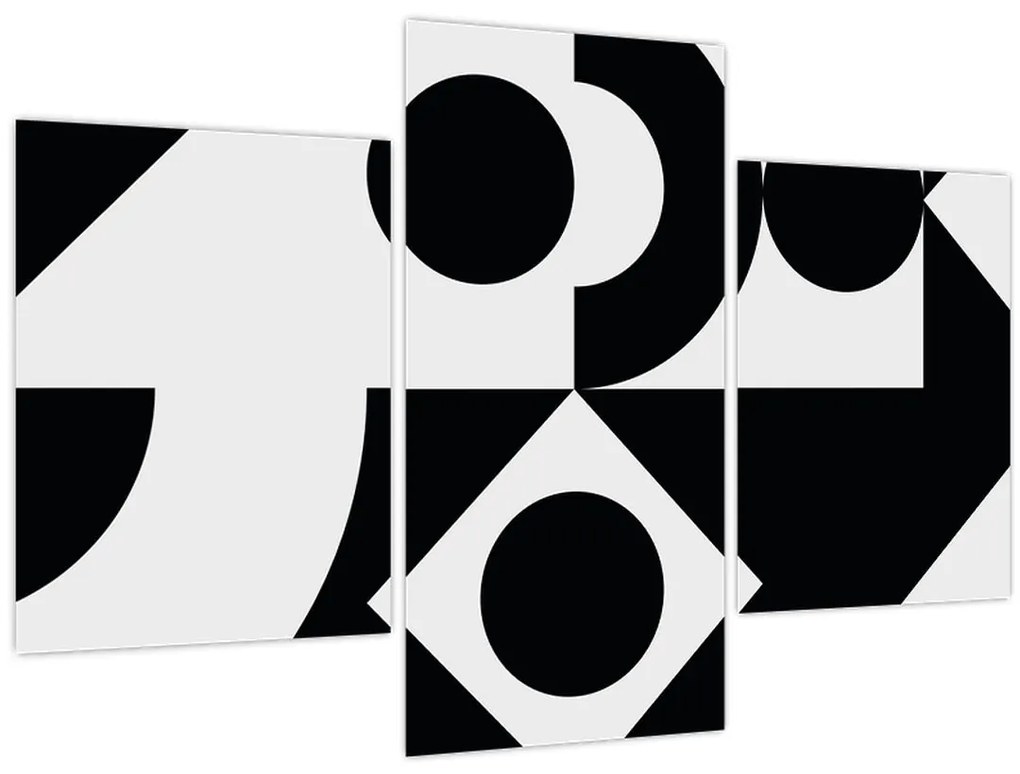 Tablou - Abstracție geometrică N⁰1 (90x60 cm)