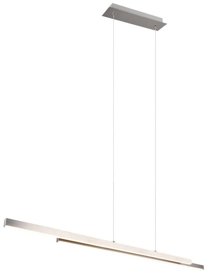 Lustră argintie LED Odio – Reality