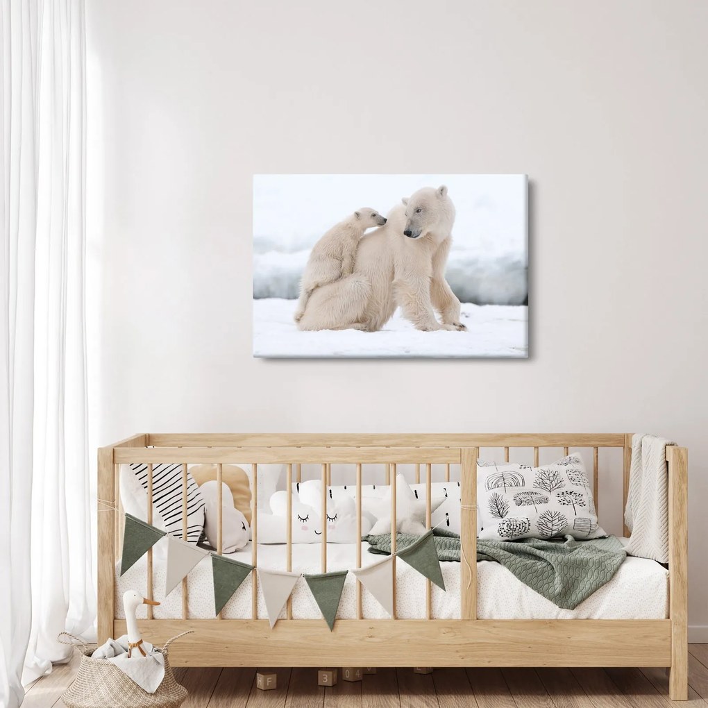Tablou - Urs polar (90x60 cm)