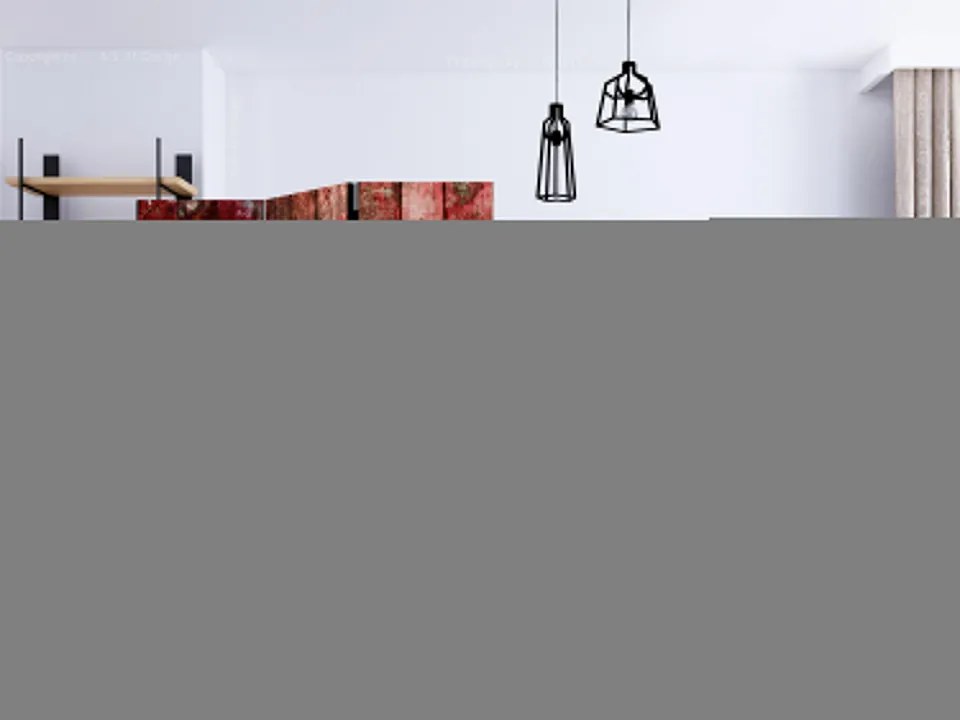 Paravan - Purple Wood [Room Dividers]