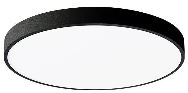 Plafonieră LED dimabilă Immax NEO 07248L SEMPLICI 36W/230V Wi-Fi Tuya negru + telecomandă