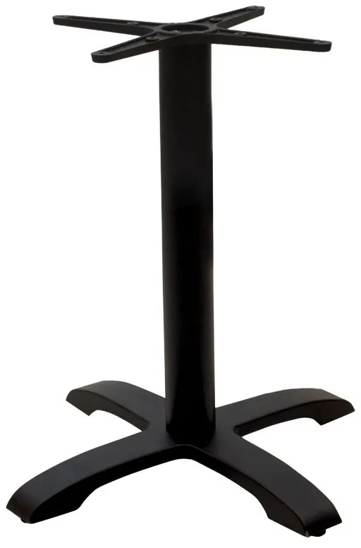 Stalp picior suport blat masa bar Ntona metal negru 40x40x108 cm