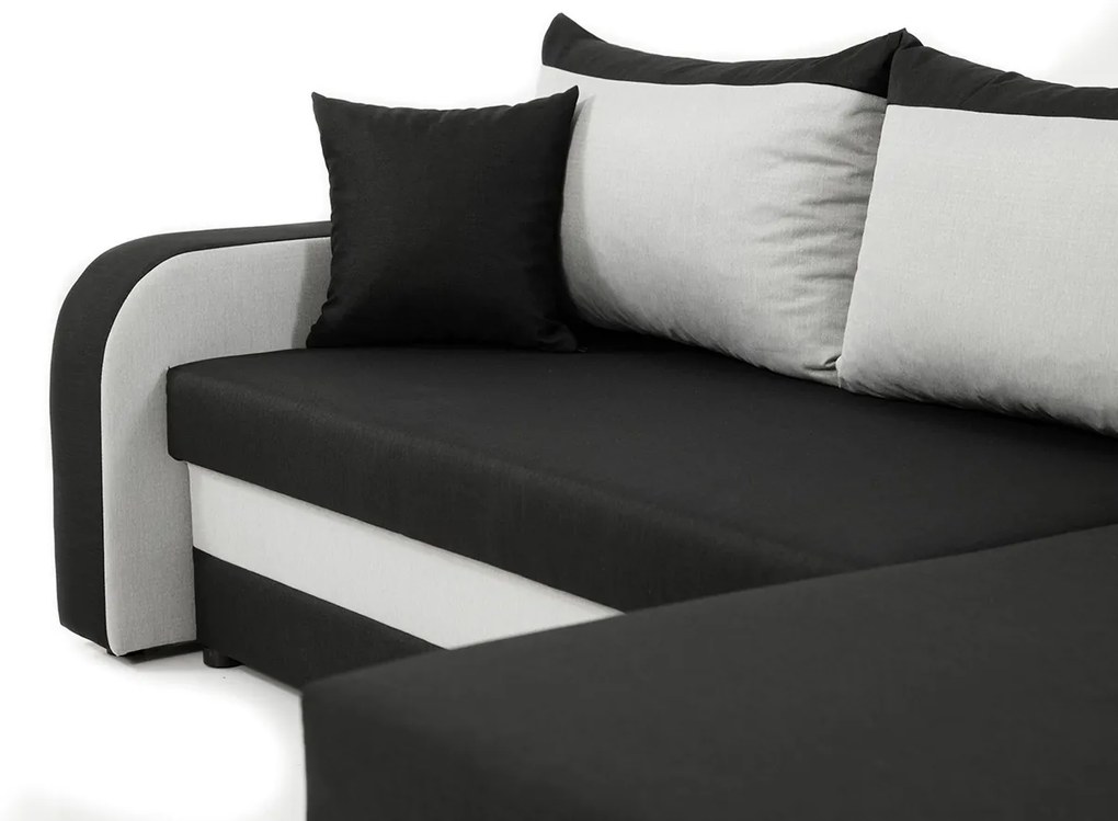 Colțar Maddox (Bristol 2442 + piele ecologică Soft 017 (Alb)). 1059323
