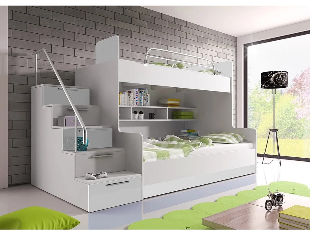 Pat etajat Paralia II (Alb + Alb lucios) (S). Promo -17%. 1058954