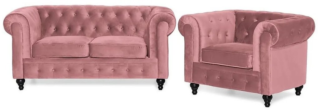 Chesterfield set mobilier tapițat VGR4
