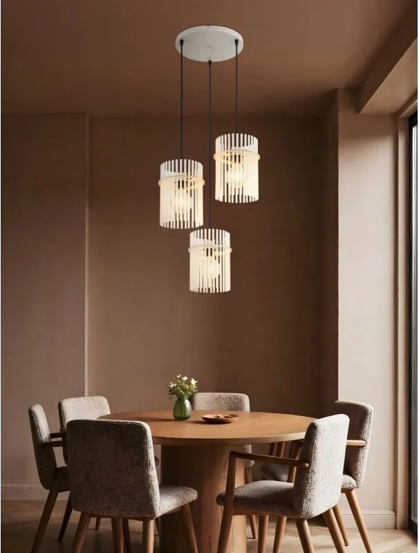 Lustra moderna cu 3 pendule GORLEY