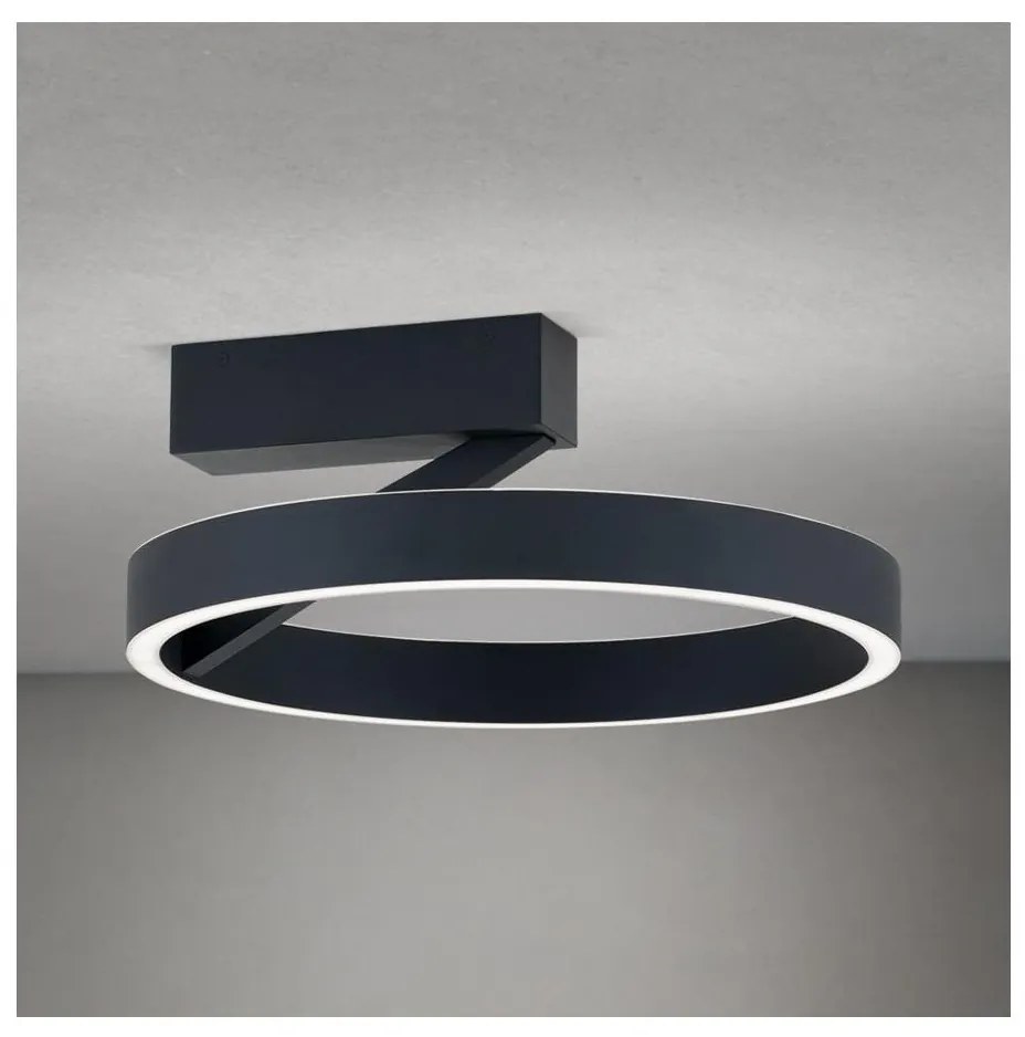 Orion - Plafonieră LED KOLK, 40W, 230V, 2700/3000/4000K, Ø 40 cm, neagră