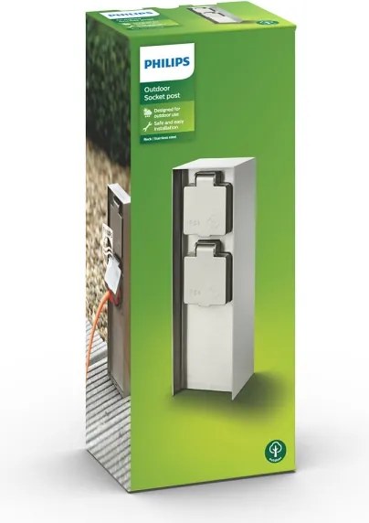 Philips 17108/47/46 - Stâlp exterior prize MYGARDEN ROCK 230V IP44