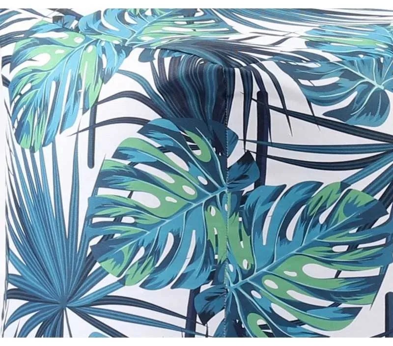 Fotoliu Nirvana Hobbit Pufrelax, Material Impermeabil - Frunze Tropicale