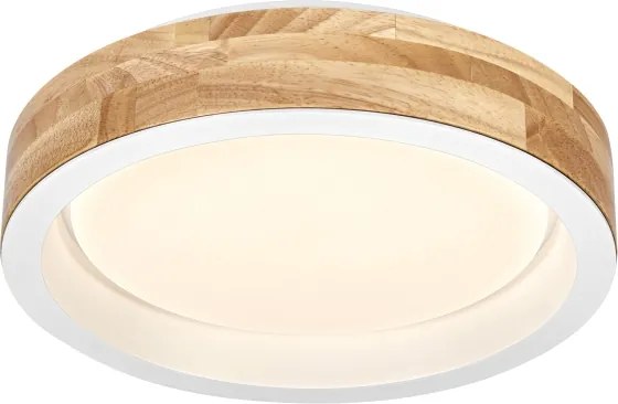 Osram -LED Plafonieră dimabilă MARIANO LED/16W/230V diam. 31 cm stejar/alb