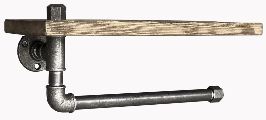 Cuier de perete Nenanu 18 (nuc + negru). 1094500