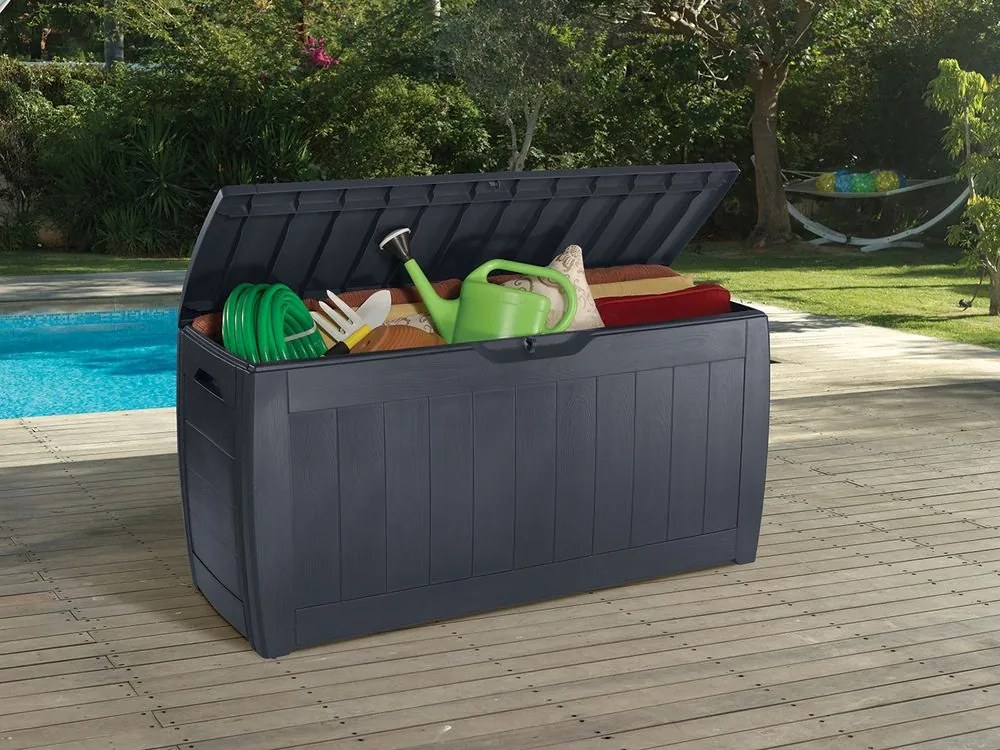 Cutie depozitare grădină HOLLYWOOD 270l - grafit