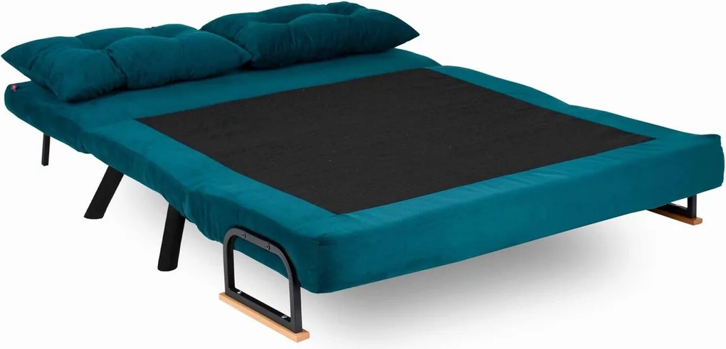 Canapea extensibila 2 locuri, Atelier del Sofa, 859FTN1276, Verde petrol