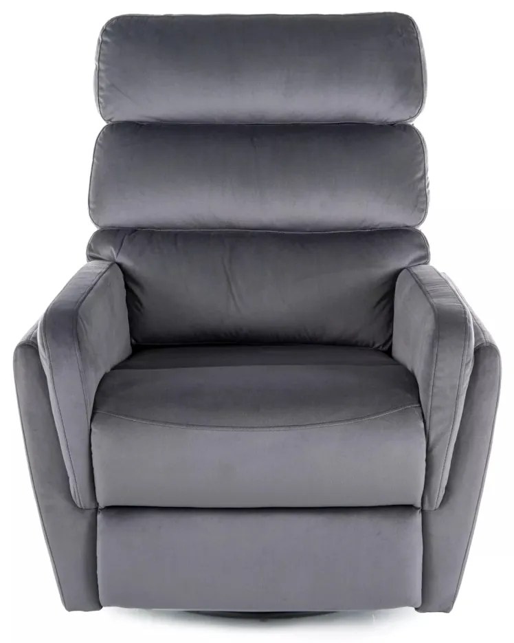 Fotoliu recliner Argos velvet gri Blu14