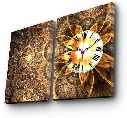 Ceas de perete cu imagine Clock, 60 x 38 cm