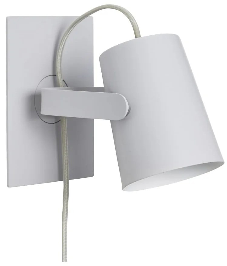 Aplică de perete gri deschis Ardent – Hübsch