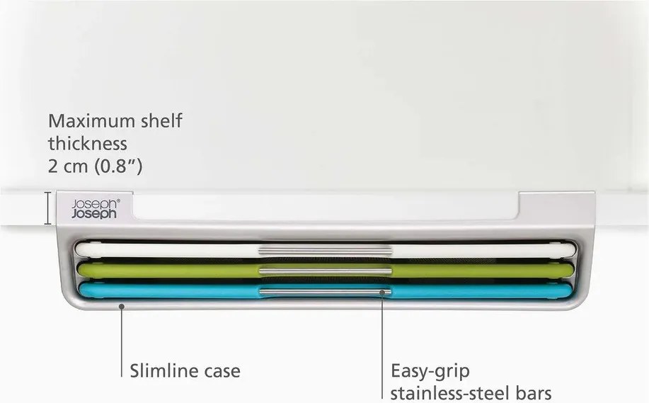 Tocătoare cu suport 3 buc. 23x31,5 cm Folio Slim – Joseph Joseph