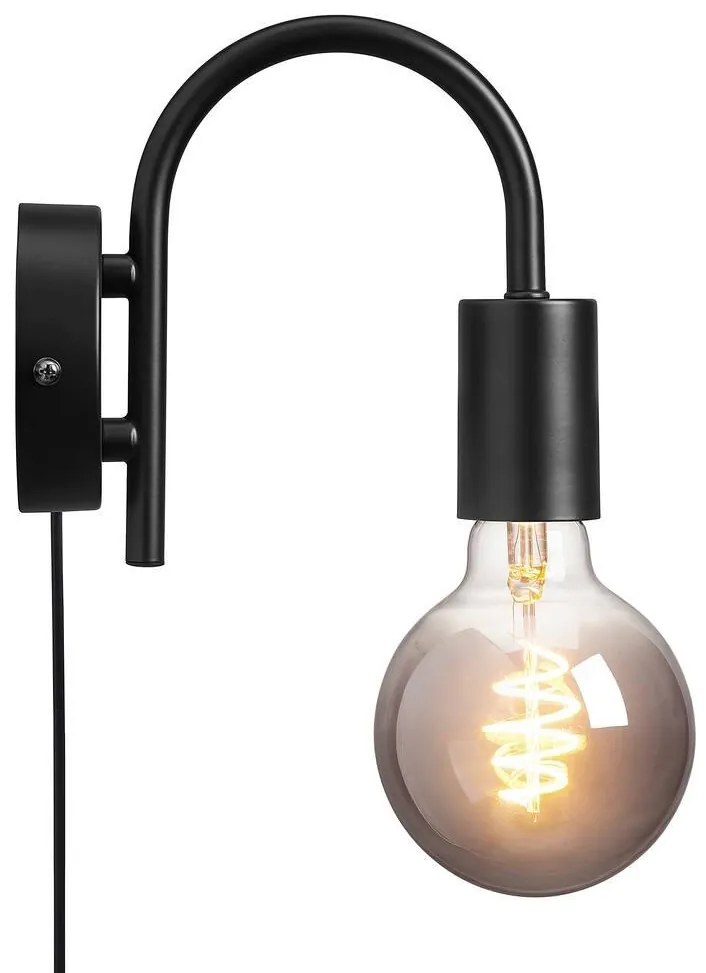 Aplica de perete design modern PACO negru 2112071003 NL