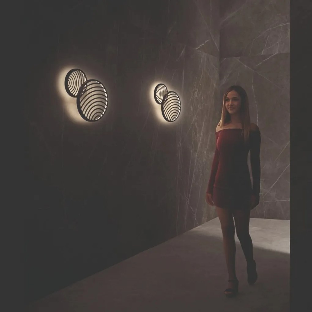 Plafoniera LED design modern COLLAGE 30W aurie