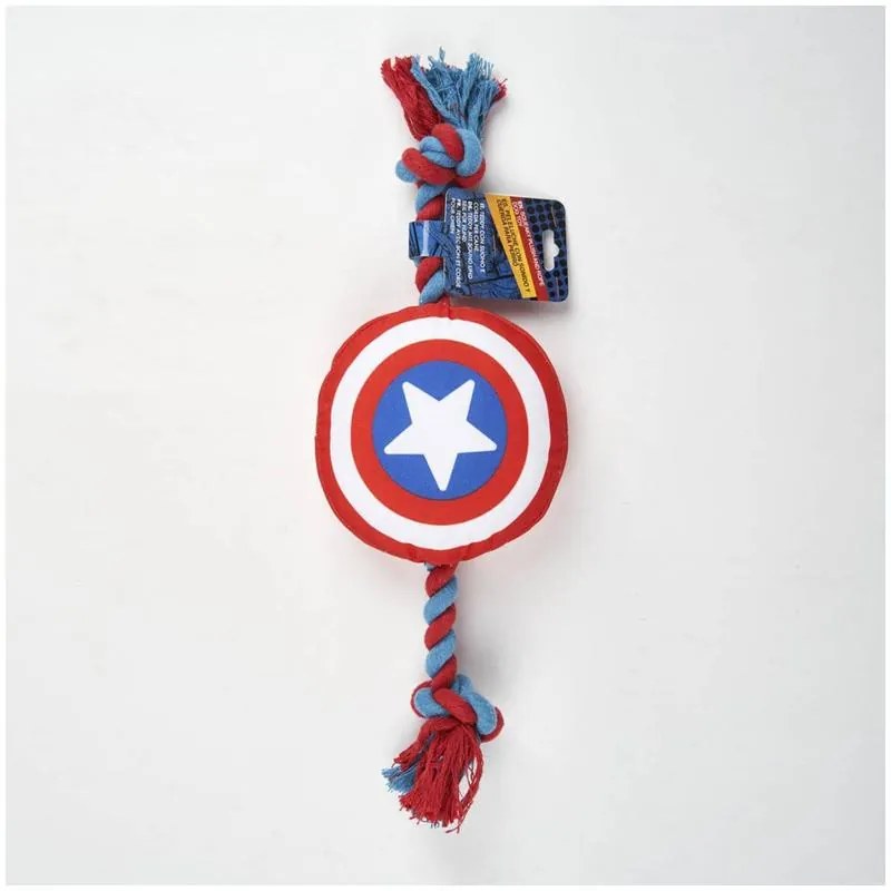 Avengers jucărie de pluș și frânghie pentru câini