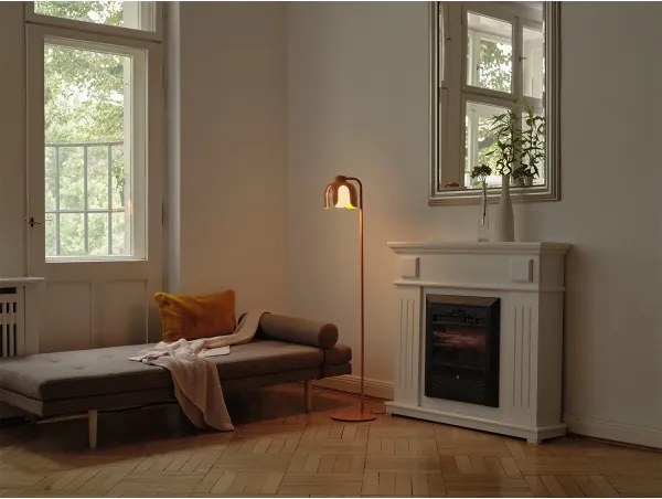 Osram - Lampadar DECOR COROLLE 1xE27/15W/230V, portocaliu