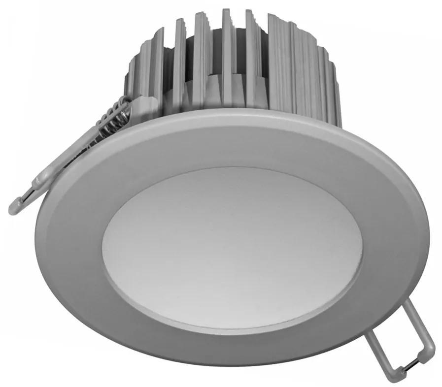 LED Corp de iluminat baie incastrabil LED/7W gri IP44