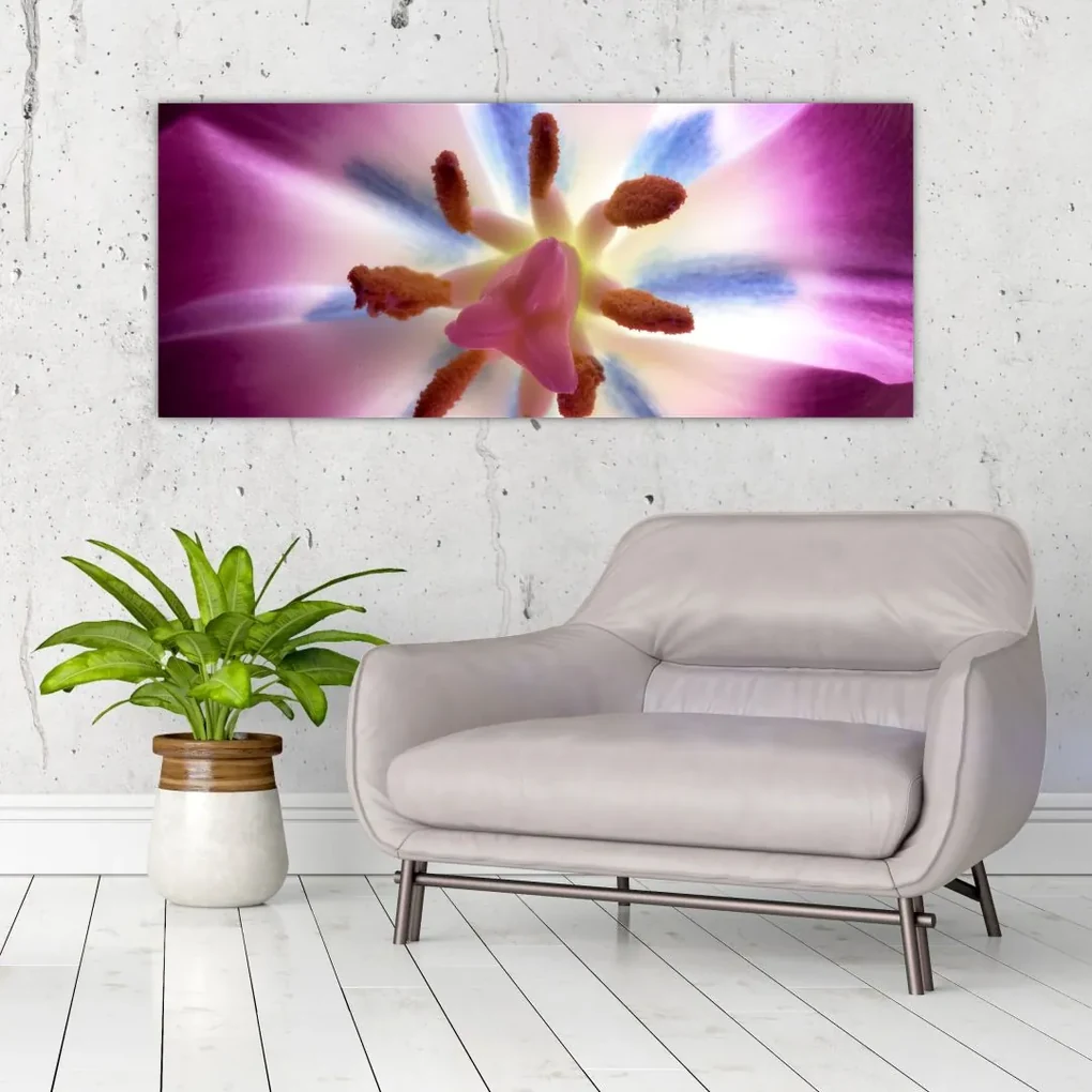 Tablou - Laleaua detailat (120x50 cm), în 40 de alte dimensiuni noi