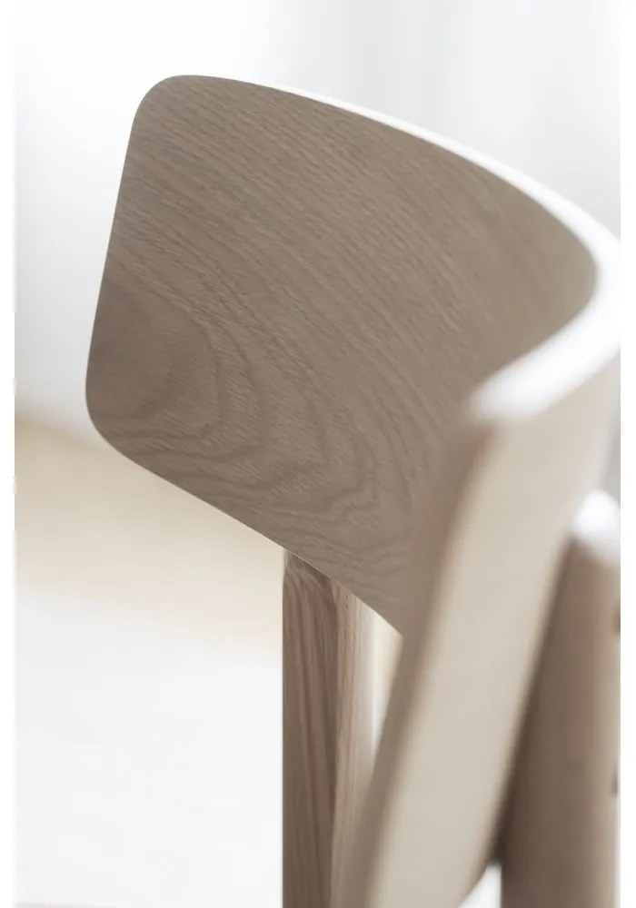 Scaune de dining maro coniac/natural 2 buc. din imitație de piele Wolcott – Rowico