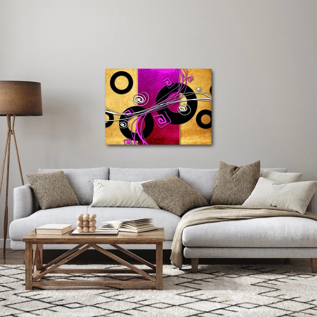 Tablou abstracției (70x50 cm)