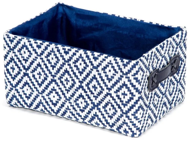 Coș de depozitare pentru baie din material textil 23,5x16x12 cm Enzo – Compactor