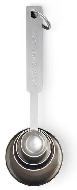 Ustensile de măsurat în bucătărie 4 buc. din oțel – Blomsterbergs