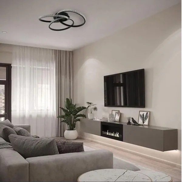 Plafonieră LED dimabilă LED/70W/230V 3000-6500K + telecomandă