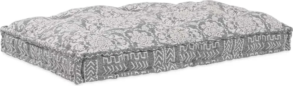 vidaXL Sofa modular patchwork Gri deschis 120 x 80 x 12 cm țesătură